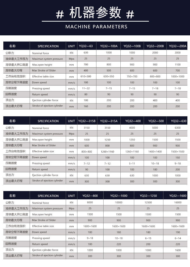 500噸三梁四柱液壓機(jī) 500T成型壓力機(jī) 常規(guī)油壓機(jī)